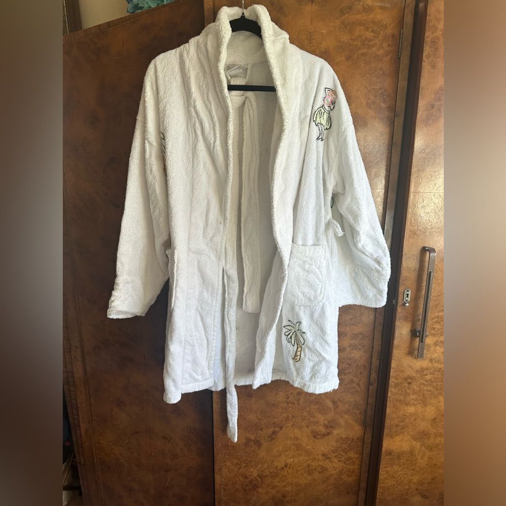 Aegean apparel tiki oasis terry cloth robe - Picture 2 of 5